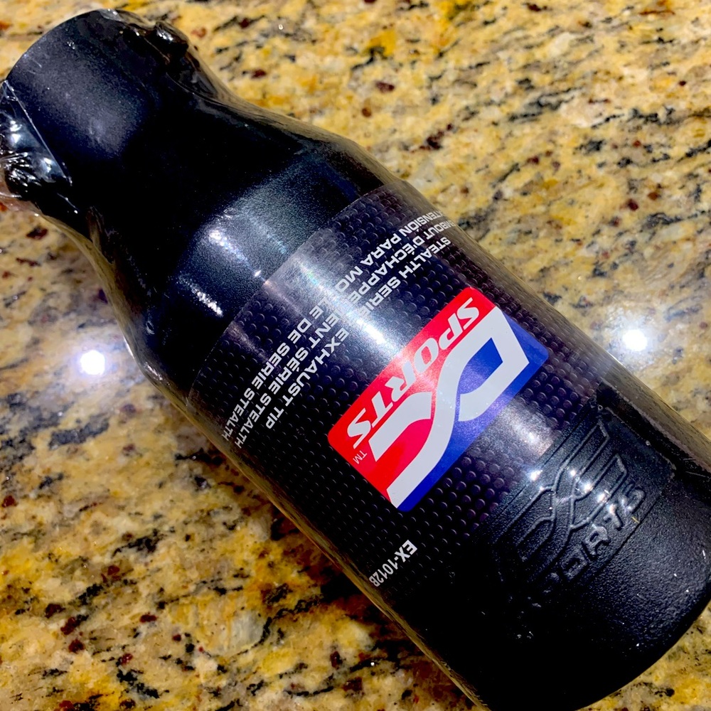 DC sports stealth series exhaust tip